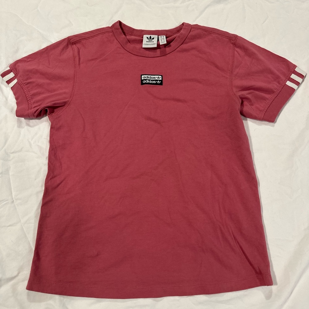 Soft Pink Adidas T-Shirt
